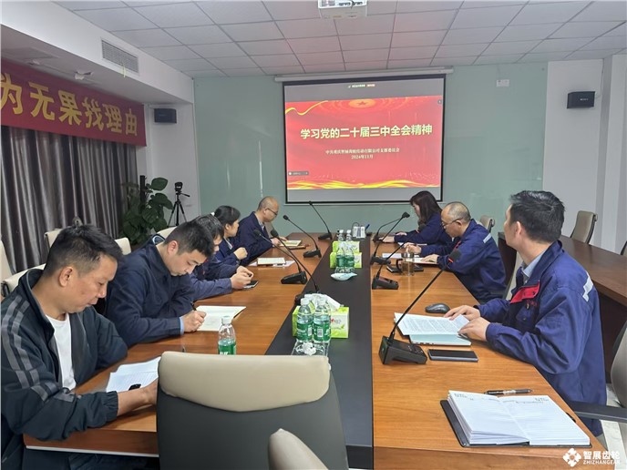 深入學(xué)習(xí)黨的二十屆三中全會精神，智展黨支部召開專題黨課
