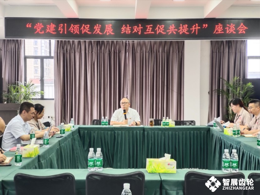 智展黨支部組織召開“黨建促發(fā)展，結(jié)對共提升”首次座談會